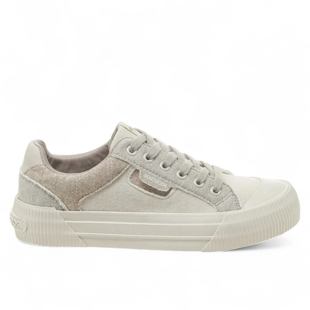 Rocket Dog Sneakers Womens 9.5 M Natural Color Block Patchwork NEW without Box